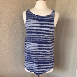 Under Armour Navy Striped Tank Top
